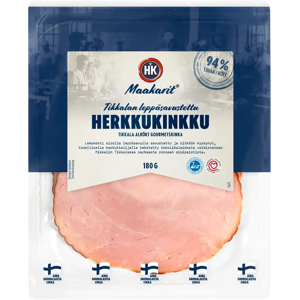 HK Maakarit® Tikkalan leppäsavustettu herkkukinkku 180 g HK Maakarit® Tikkalan leppäsavustettu herkkukinkku 180 g