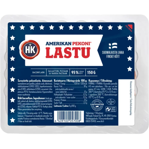 HK Amerikan Pekoni® Lastu 150 g HK Amerikan Pekoni® Lastu 150 g