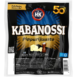 HK Kabanossi® Pippurijuusto 360 g HK Kabanossi® Pippurijuusto 360 g