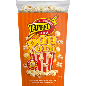 Taffel Popcorn cheese maustettu popcorn 150g Taffel Popcorn cheese maustettu popcorn 150g