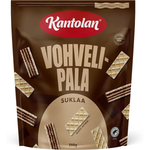 Kantolan Vohvelipala suklaa 250g Kantolan Vohvelipala suklaa 250g