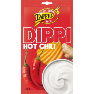 Taffel hot chili dippi 13g Taffel hot chili dippi 13g
