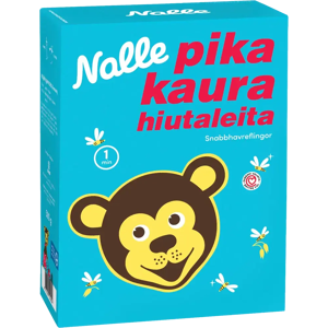 Nalle 500g pikakaurahiutaleita Nalle 500g pikakaurahiutaleita