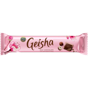 Fazer Geisha hasselpähkinänougat suklaapatukka 37g Fazer Geisha hasselpähkinänougat suklaapatukka 37g