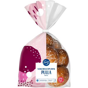 Fazer Sokerileipurin Pulla 6kpl 240g Fazer Sokerileipurin Pulla 6kpl 240g