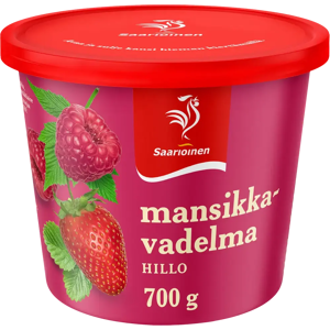 Saarioinen Mansikka-vadelmahillo 700g Saarioinen Mansikka-vadelmahillo 700g