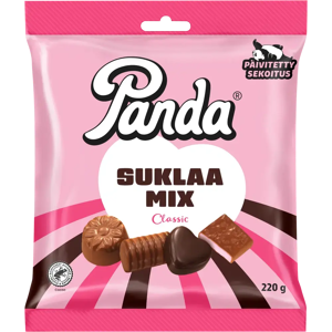 Panda Suklaamix classic suklaasekoitus 220g Panda Suklaamix classic suklaasekoitus 220g