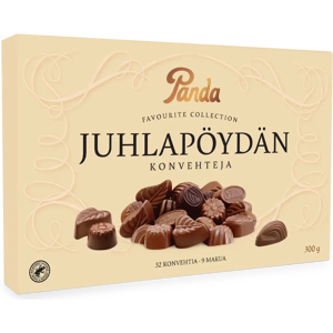 Panda Juhlapöydän suklaakonvehti 300g Panda Juhlapöydän suklaakonvehti 300g