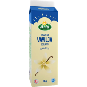 Arla Rasvaton Vaniljajogurtti 1kg Arla Rasvaton Vaniljajogurtti 1kg