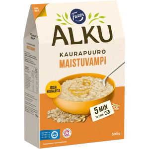 Fazer Alku Maistuvampi kaurapuuro 500 g Fazer Alku Maistuvampi kaurapuuro 500 g