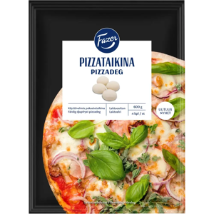Fazer Pizzataikina 4kpl 600g raakapakaste Fazer Pizzataikina 4kpl 600g raakapakaste