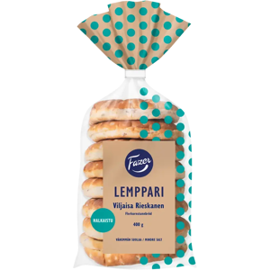 Fazer Lemppari Viljaisa Rieskanen 8kpl 400g Fazer Lemppari Viljaisa Rieskanen 8kpl 400g