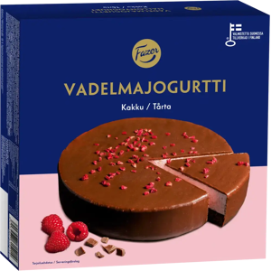 Fazer Vadelmajogurtti -kakku 400g, kypsäpakaste Fazer Vadelmajogurtti -kakku 400g, kypsäpakaste