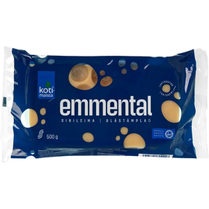 Kotimaista sinileima Emmental juusto 500 g Kotimaista sinileima Emmental juusto 500 g