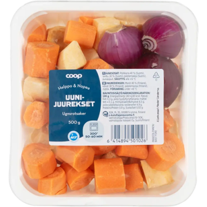 Coop uunijuurekset 500 g Coop uunijuurekset 500 g