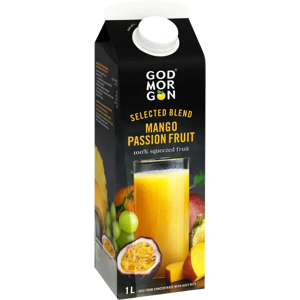 God Morgon Selected Blend Mango-passion täysmehu 1 L God Morgon Selected Blend Mango-passion täysmehu 1 L