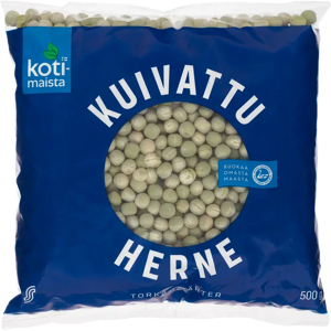 Kotimaista kuivattu suomalainen herne 500 g Kotimaista kuivattu suomalainen herne 500 g