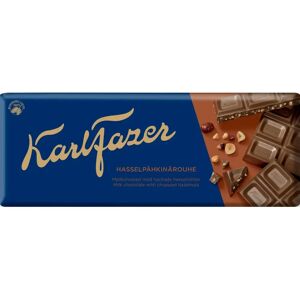 Karl Fazer Hasselpähkinärouhe suklaalevy 180 g Karl Fazer Hasselpähkinärouhe suklaalevy 180 g