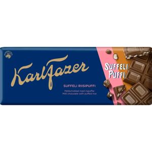 Karl Fazer Suffeli Riisipuffi suklaalevy 185g Karl Fazer Suffeli Riisipuffi suklaalevy 185g