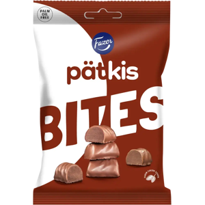 Fazer Pätkis mini Bites karkkipussi 94g Fazer Pätkis mini Bites karkkipussi 94g