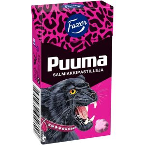 Fazer Pantteri Puuma Salmiakkilakritsirakeita 38g Fazer Pantteri Puuma Salmiakkilakritsirakeita 38g