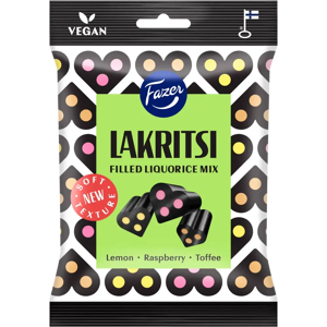Fazer Lakritsi täytemix lakritsisekoitus 140g Fazer Lakritsi täytemix lakritsisekoitus 140g