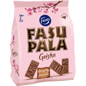 Fazer Fasupala Geisha vohvelikeksi 175g Fazer Fasupala Geisha vohvelikeksi 175g
