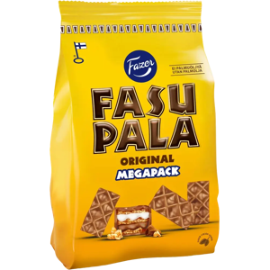 Fazer Fasupala Original Megapack vohvelikeksi 355g Fazer Fasupala Original Megapack vohvelikeksi 355g