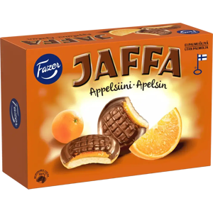 Fazer Jaffa Appelsiini leivoskeksi 300g Fazer Jaffa Appelsiini leivoskeksi 300g