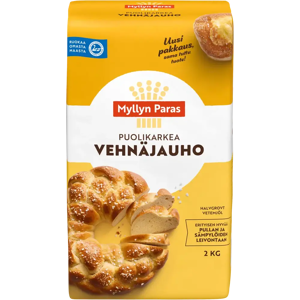 Myllyn Paras Puolikarkea Vehnäjauho 2kg Myllyn Paras Puolikarkea Vehnäjauho 2kg