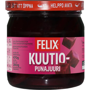 Felix kuutiopunajuuri 410/280 g Felix kuutiopunajuuri 410/280 g