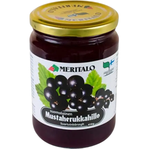 Meritalo Suomalainen Mustaherukkahillo 410g Meritalo Suomalainen Mustaherukkahillo 410g