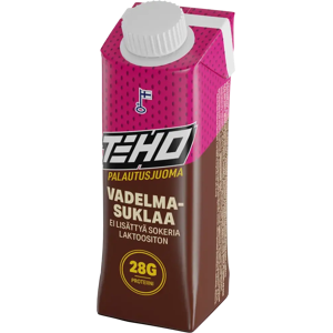 Teho Vadelma-Suklaa palautusjuoma 0,33 l Teho Vadelma-Suklaa palautusjuoma 0,33 l