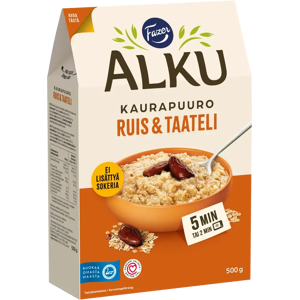 Fazer Alku Ruis & taateli kaurapuuro 500 g Fazer Alku Ruis & taateli kaurapuuro 500 g