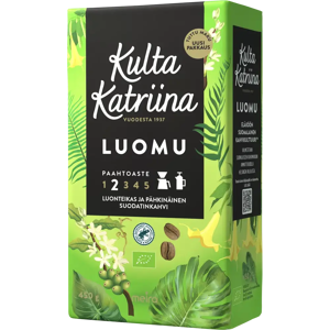 Kulta Katriina Luomu suodatinkahvi RAC 450g Kulta Katriina Luomu suodatinkahvi RAC 450g