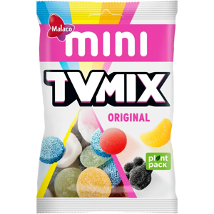 Malaco Tv Mix Mini Original makeissekoitus 110g Malaco Tv Mix Mini Original makeissekoitus 110g
