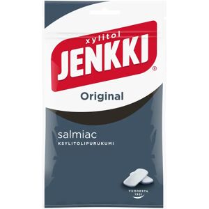 Jenkki Original Salmiac ksylitolipurukumi 100g Jenkki Original Salmiac ksylitolipurukumi 100g