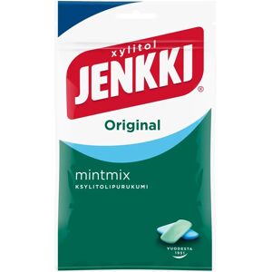 Jenkki Original Mint mix ksylitolipurukumi 100g Jenkki Original Mint mix ksylitolipurukumi 100g