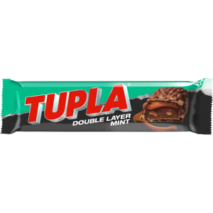 Tupla Double Layer Mint suklaapatukka 48g Tupla Double Layer Mint suklaapatukka 48g
