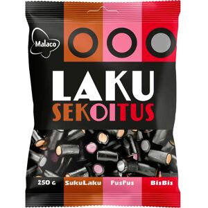 Malaco Lakusekoitus 250g lakritsisekoitus Malaco Lakusekoitus 250g lakritsisekoitus