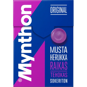 Mynthon - Original Mustaherukka +C - 85g - Pastilles Mynthon - Original Mustaherukka +C - 85g - Pastilles