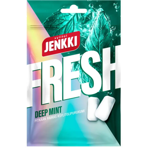 Jenkki Fresh Deep Mint ksylitolipurukumi 35g Jenkki Fresh Deep Mint ksylitolipurukumi 35g