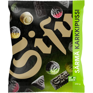 Sisu Särmä Karkkipussi makeissekoitus 250g Sisu Särmä Karkkipussi makeissekoitus 250g