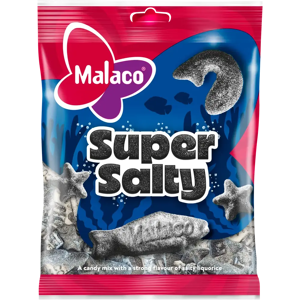 Malaco Super Salty makeissekoitus 180g Malaco Super Salty makeissekoitus 180g