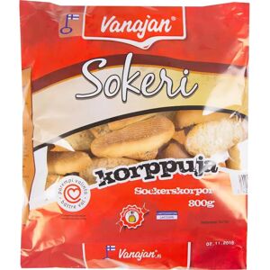 Vanajan Keksit Vanajan Sokerikorppu 800g Vanajan Keksit Vanajan Sokerikorppu 800g