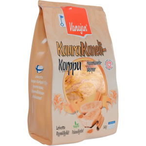 Vanajan Keksit Vanajan Kaura-Kanelikorppu 340g Vanajan Keksit Vanajan Kaura-Kanelikorppu 340g