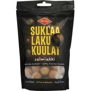 Halva Suklaalakukuulat salmiakki 100 g Halva Suklaalakukuulat salmiakki 100 g