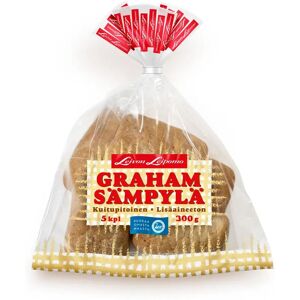 Leivon Leipomo Grahamsämpylä 5 kpl 300g Leivon Leipomo Grahamsämpylä 5 kpl 300g