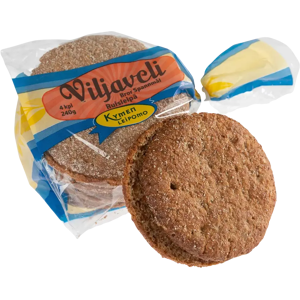 Kymen leipomo Viljaveli 4kpl 240g Kymen leipomo Viljaveli 4kpl 240g