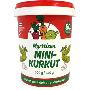 Myrttinen Myrttisen Minikurkut 240 g Myrttinen Myrttisen Minikurkut 240 g